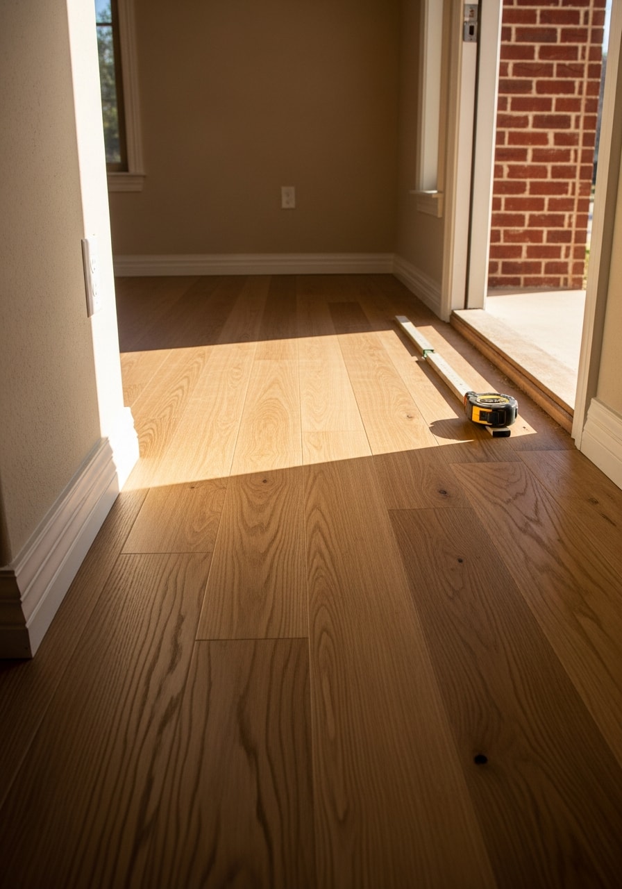 Skilled worker focused on precision work at a Fort Worth residential or commercial site.